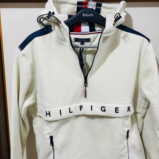 TOMMY HILFIGER - 新品タグ付き!Tommyボアパーカー ホワイトの通販 by