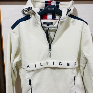 新品タグ付き！Tommyボアパーカー　ホワイト