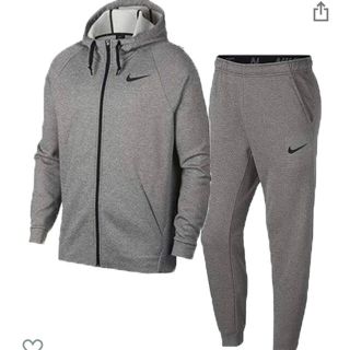 NIKE ナイキ　トレーニングウエア　セットアップ　グレー