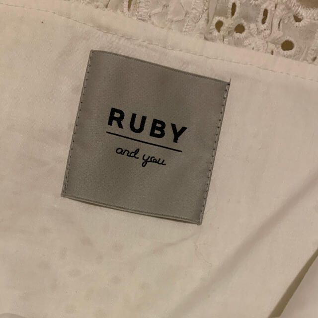 RUBY AND YOU(ルビー アンド ユー)のruby and you レディースのトップス(シャツ/ブラウス(半袖/袖なし))の商品写真