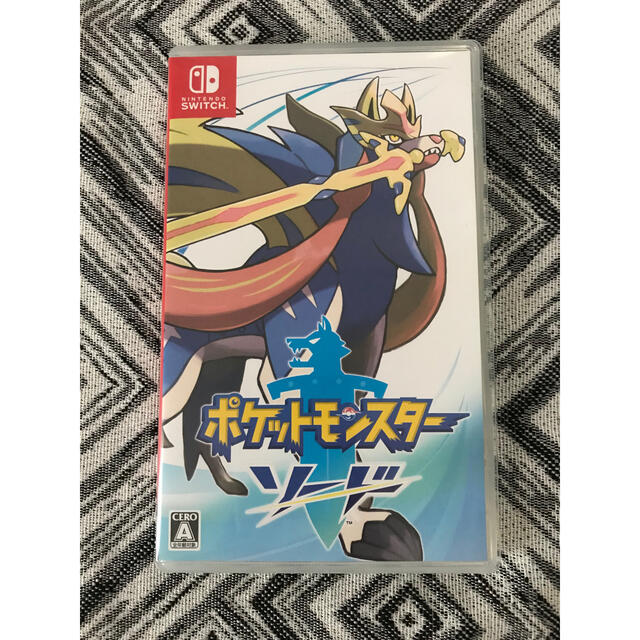 Nintendo Switch(ニンテンドースイッチ)のポケットモンスター ソード エンタメ/ホビーのゲームソフト/ゲーム機本体(家庭用ゲームソフト)の商品写真