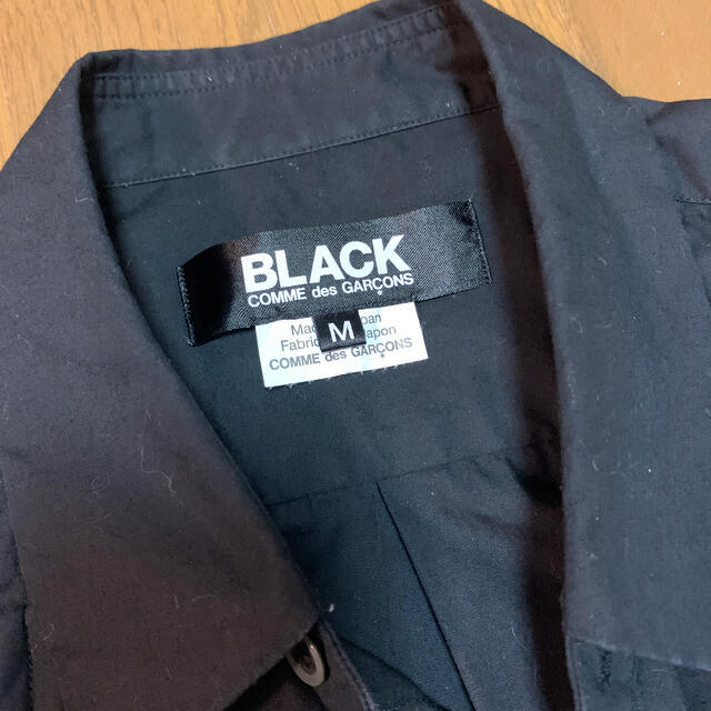 BLACK COMME des GARCONS(ブラックコムデギャルソン)のコムデギャルソン　新品　シャツ　M メンズのトップス(シャツ)の商品写真