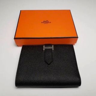 エルメス(Hermes)のHERMES ベアンコンパクト 美品 Bearn ベアン エルメス(折り財布)