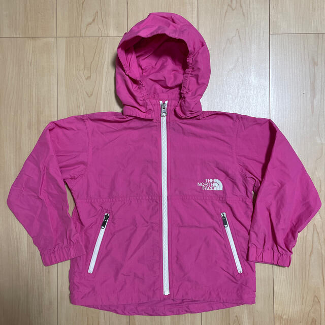 THE NORTH FACE(ザノースフェイス)の美品 ノースフェイス キッズ コンパクトジャケット キッズ/ベビー/マタニティのキッズ服女の子用(90cm~)(ジャケット/上着)の商品写真