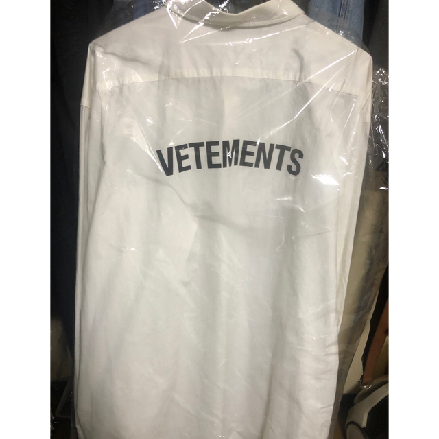 ヴェトモン　vetements 18ssオーバーサイズシャツ確実正規