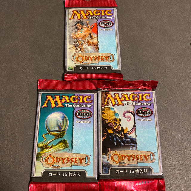 マジック：ザ・ギャザリング - mtg 未開封ブースター オデッセイ 日本