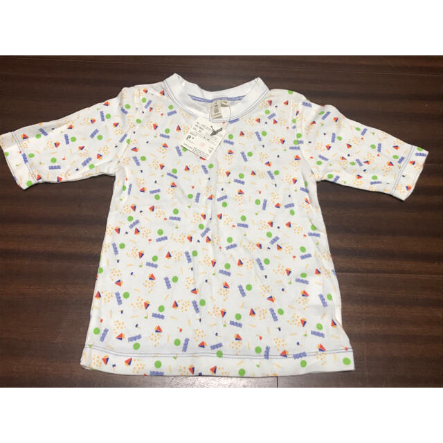 LAGOM(ラーゴム)の☆新品★ラーゴム Lagom  5分袖Tシャツ100cm キッズ/ベビー/マタニティのキッズ服男の子用(90cm~)(Tシャツ/カットソー)の商品写真