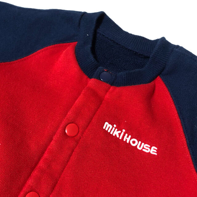 mikihouse(ミキハウス)のミキハウス　ロンパース　カバーオール　 キッズ/ベビー/マタニティのベビー服(~85cm)(ロンパース)の商品写真