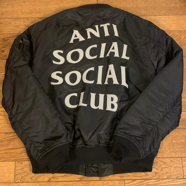 Anti Social Social Club MA-1 Black XLサイズ 高質で安価 www.gold