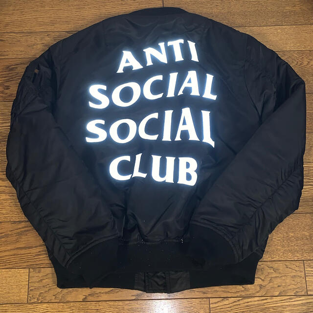 Anti Social Social Club MA-1 Black XLサイズ 高質で安価 www.gold