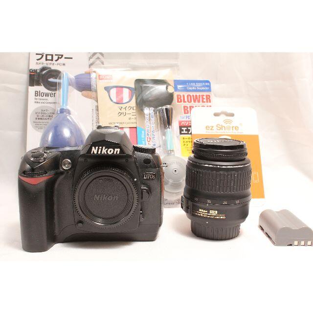 美品★Nikon D70s レンズキット★高画質★Wifi転送★ 3