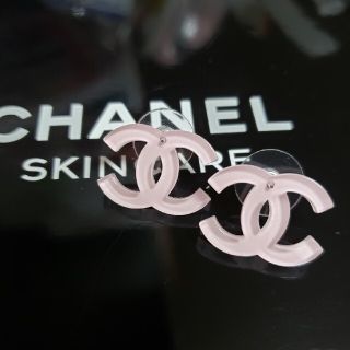 シャネル(CHANEL)のCHANEL　シャネル　ピアス　ピンク　ノベルティ(ピアス)