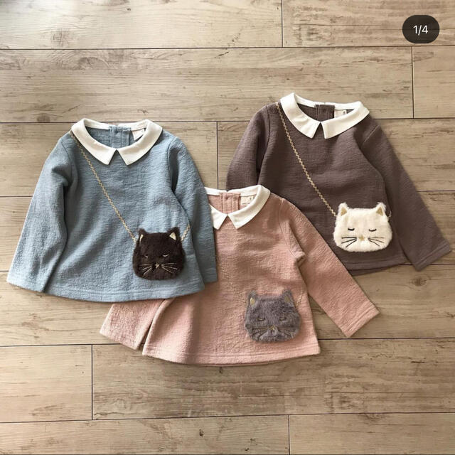 petit main(プティマイン)のプティマイン キッズ/ベビー/マタニティのキッズ服女の子用(90cm~)(Tシャツ/カットソー)の商品写真