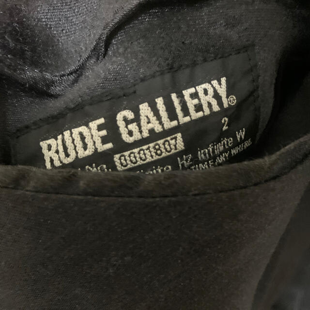 RUDE GALLERY(ルードギャラリー)のルードギャラリー  モノクロマリアスカジャン　2 メンズのジャケット/アウター(スカジャン)の商品写真