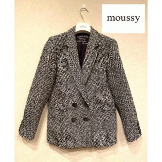 マウジー(moussy)の❤️moussy❤️ ツイードテーラードジャケット　値下げしました‼︎(テーラードジャケット)