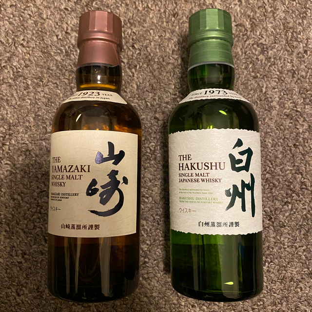 サントリー 山崎180ml 合わせて54本食品/飲料/酒