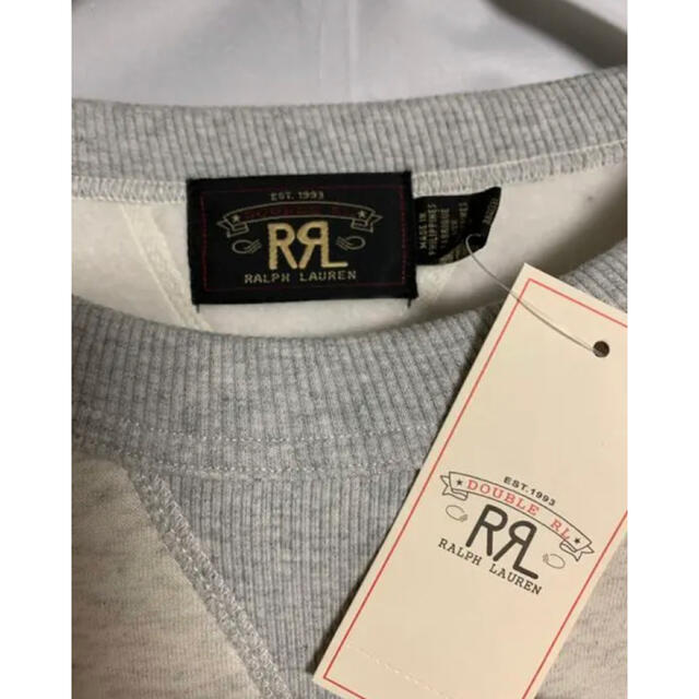 RRL(ダブルアールエル)の【新品】ダブルアールエル  RRL スウェット L ポロ ラルフローレン メンズのトップス(スウェット)の商品写真