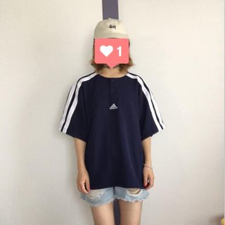 アディダス(adidas)のadidas ロゴTEE(Tシャツ/カットソー(半袖/袖なし))