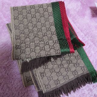Gucci - GUCCI マフラーの通販 by Rose|グッチならラクマ
