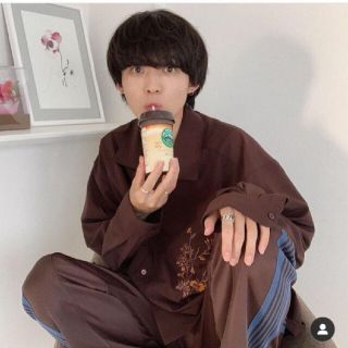 Needles - NEEDLES 2020AW トラックパンツ ブラウン×ターコイズの通販