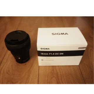 シグマ(SIGMA)の【ゆ様専用】sigma 16mm f1.4 Eマウント/シグマAPS-C用レンズ(レンズ(単焦点))