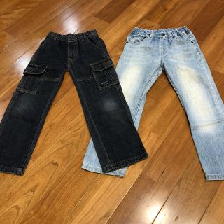 エフオーキッズ(F.O.KIDS)のデニムパンツ　2点おまとめ売りセット(パンツ/スパッツ)