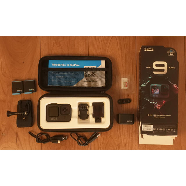 美品GoPro HERO9 Black★64GB SDカード付き