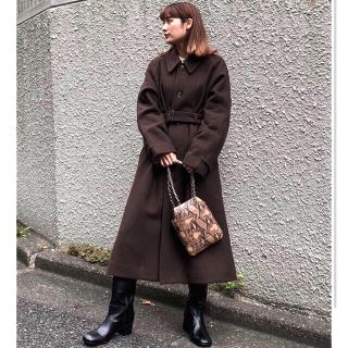 マウジー(moussy)の新作大幅お値引きでどうぞ♡moussy BAL COLLAR ロングコート(ロングコート)