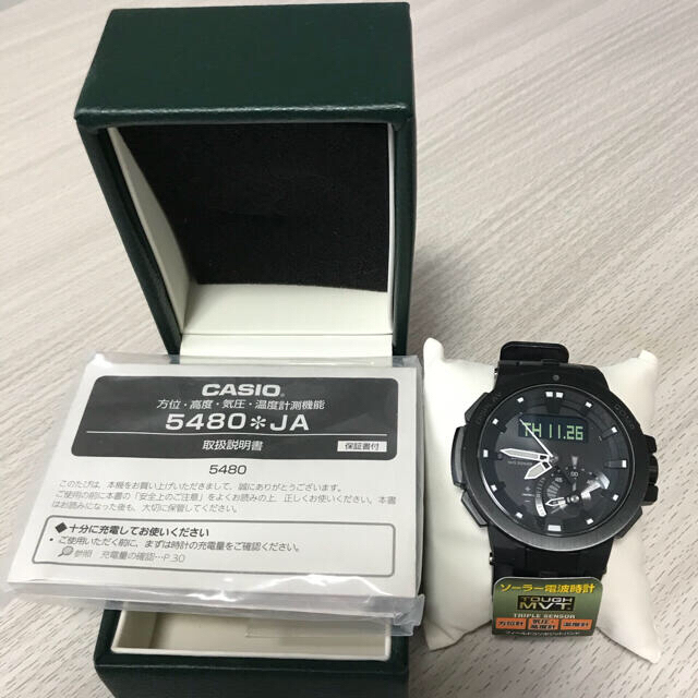 CASIO(カシオ)のCASIO  PROTREK  PRW-7000 みつ3216様専用 メンズの時計(腕時計(アナログ))の商品写真