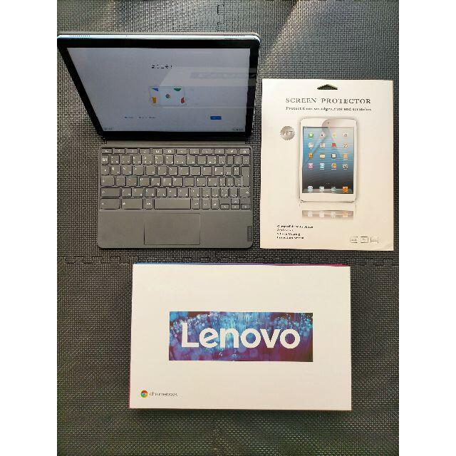 値下中【ほぼ新品】Lenovo Chromebook duet 液晶シート付なしディスプレイサイズ