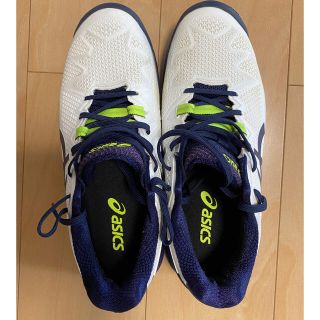 アシックス(asics)のｱｼｯｸｽasicsｵﾑﾆｸﾚｰ用ﾃﾆｽｼｭｰｽﾞ【25.5cmﾒﾝｽﾞ】(シューズ)