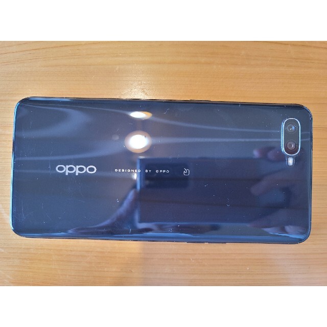 OPPO Reno A　128GB ブラック スマホ/家電/カメラのスマートフォン/携帯電話(スマートフォン本体)の商品写真