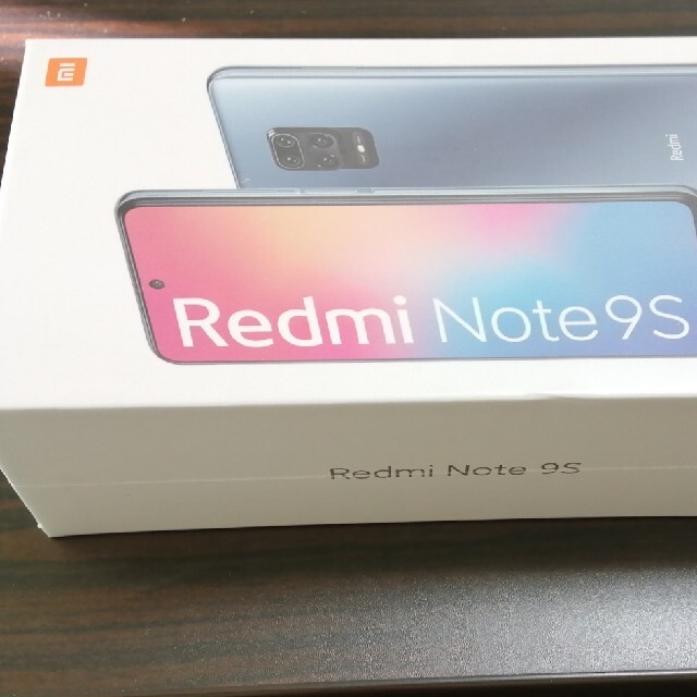 【新品】Redmi note 9s 4GB 64GB SIMフリー