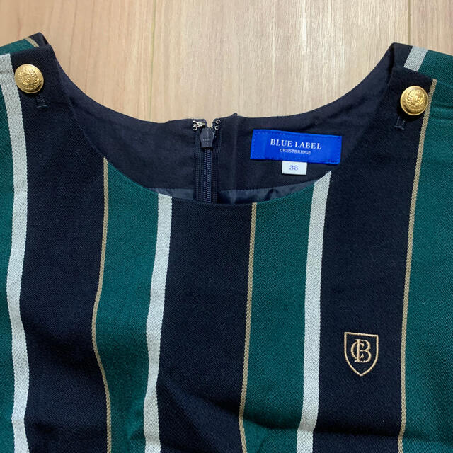 BURBERRY BLUE LABEL(バーバリーブルーレーベル)のブルーレーベルクレストブリッジ38 レディースのワンピース(その他)の商品写真