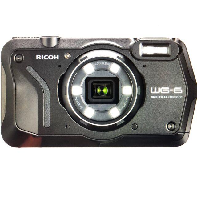 初回限定お試し価格】 RICOH WG-6 ブラック 防水カメラ 20MP 画像 3