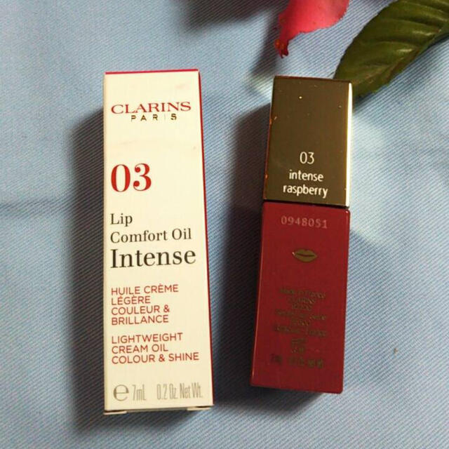 CLARINS(クラランス)の【5/22発売新色】クラランス　リップオイル　03 インテンス ラズベリー コスメ/美容のベースメイク/化粧品(リップグロス)の商品写真