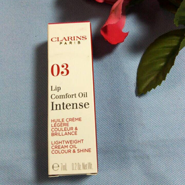 CLARINS(クラランス)の【5/22発売新色】クラランス　リップオイル　03 インテンス ラズベリー コスメ/美容のベースメイク/化粧品(リップグロス)の商品写真