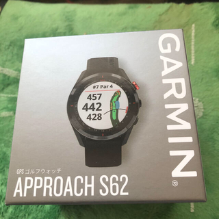 ガーミン(GARMIN)のGARMIN APPROACH S62 黒 新品未使用 国内正規品(ゴルフ)