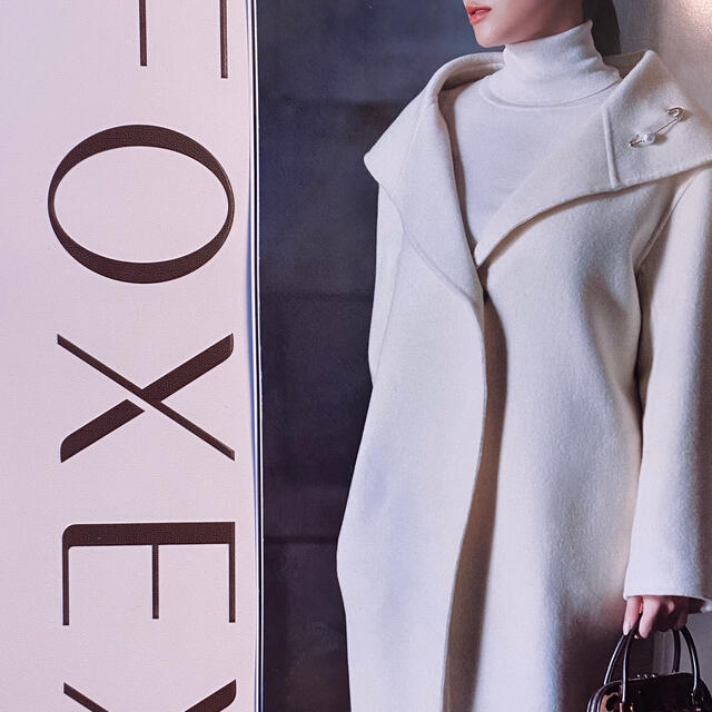 おトク】 FOXEY 新品 フォクシーカシミヤコート - ロングコート - cohea.be