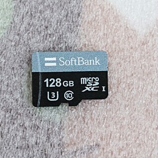 ソフトバンク(Softbank)のマイクロSDカード128GB(PC周辺機器)