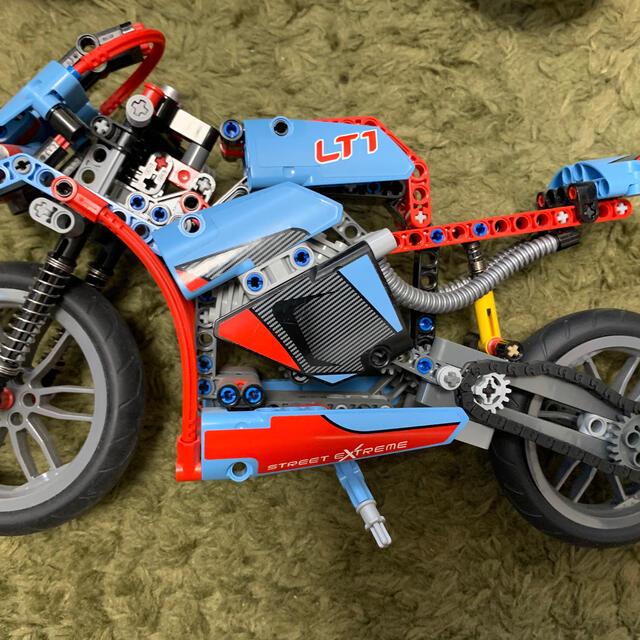 LEGO テクニック　8051 42036 オートバイ　2台