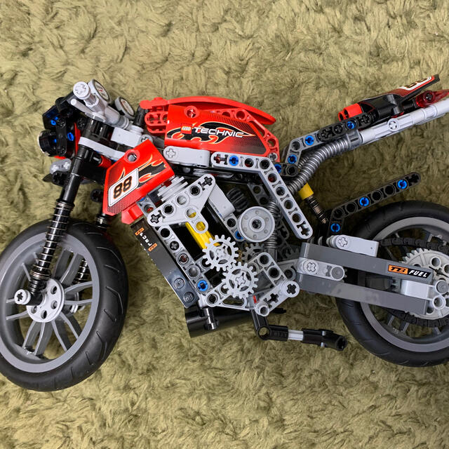 LEGO テクニック　8051 42036 オートバイ　2台