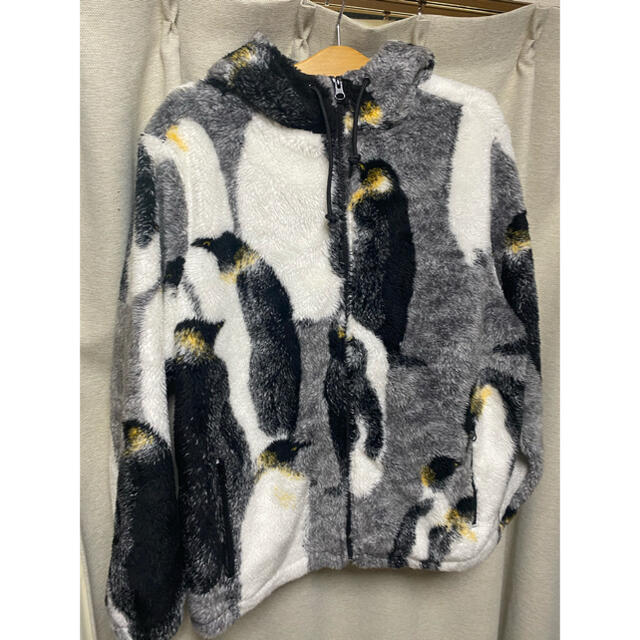 supreme  Penguins Hooded Fleece Jacket