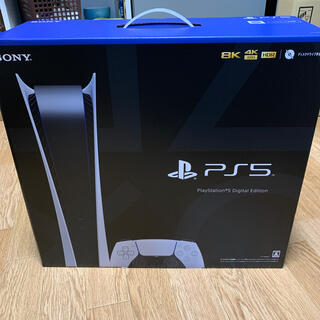 プレイステーション(PlayStation)のPS5 本体　PlayStation5  デジタルエディション(家庭用ゲーム機本体)