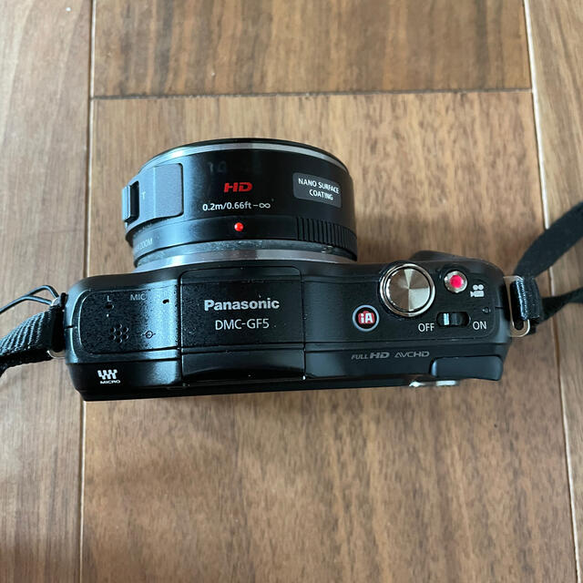 Panasonic(パナソニック)のPanasonic LUMIX GF5 スマホ/家電/カメラのカメラ(デジタル一眼)の商品写真
