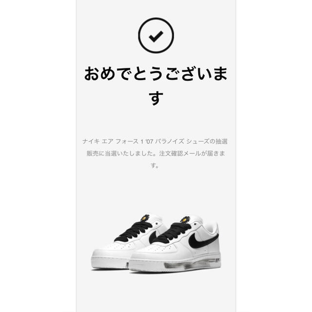 28㎝ 即日発送可能 NIKE AIR FORCE 1 “ パラノイズ ”