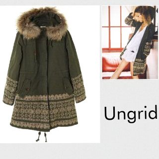 アングリッド(Ungrid)のUngrid♡刺繍モッズコート(モッズコート)