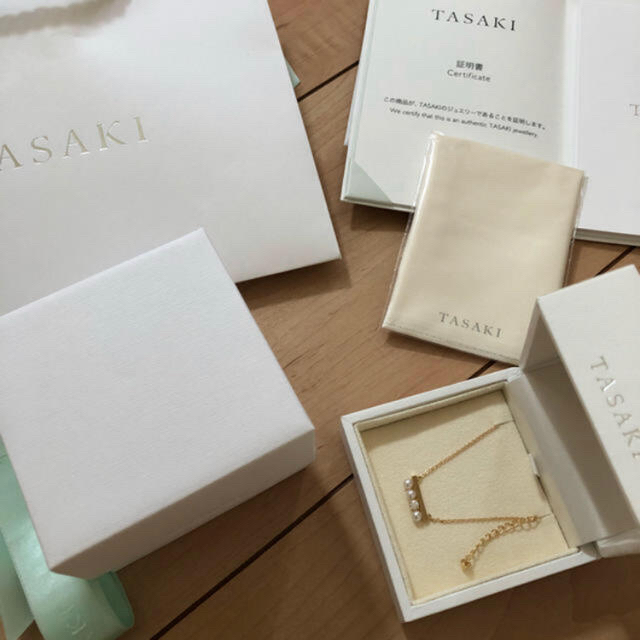 TASAKI(タサキ)の3月だけ値下げ中TASAKIバランス ソロ ネックレス イエローゴールド レディースのアクセサリー(ネックレス)の商品写真