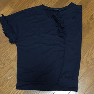 ヘザー(heather)のheather♡袖フリルTシャツ(Tシャツ(半袖/袖なし))