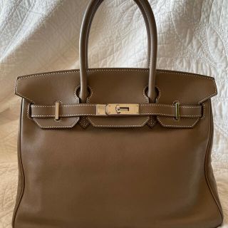 エルメス(Hermes)のお磨き済　エルメス バーキン30 スイフト エトープ　ハンドバッグ (ハンドバッグ)